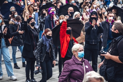"Noc wieszaka". Kolejne manifestacje po wyroku TK ws. aborcji (ZDJĘCIA) - 8