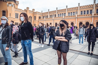 "Noc wieszaka". Kolejne manifestacje po wyroku TK ws. aborcji (ZDJĘCIA) - 11