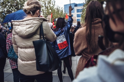 "Noc wieszaka". Kolejne manifestacje po wyroku TK ws. aborcji (ZDJĘCIA) - 17