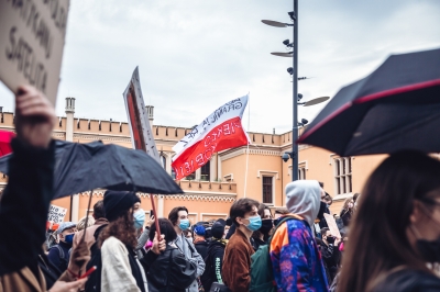"Noc wieszaka". Kolejne manifestacje po wyroku TK ws. aborcji (ZDJĘCIA) - 18