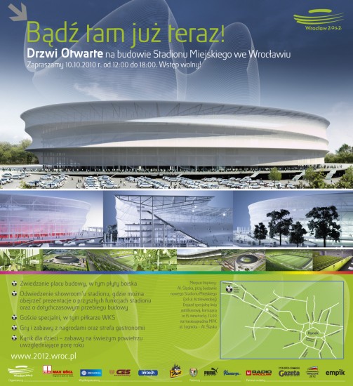 Drzwi otwarte na wrocławskim stadionie!