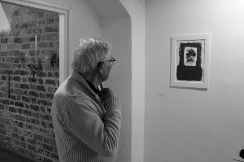 Wrocław: Nie żyje Leon Podsiadły, rzeżbiarz, malarz i rysownik - fot. archiwum Galerii Entropia