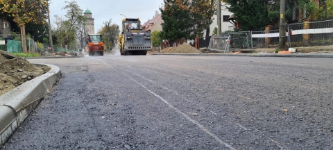 Praca wre przy remoncie ulicy Berenta we Wrocławiu - 0