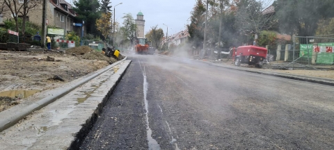 Praca wre przy remoncie ulicy Berenta we Wrocławiu - 5