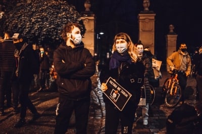 Uwaga, kierowcy. Utrudnienia w centrum miasta przez Strajk Kobiet
