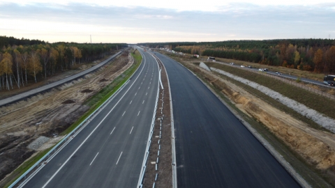 Otwarto fragment S3 na odcinku między Lubinem a węzłem Kaźmierzów - 2