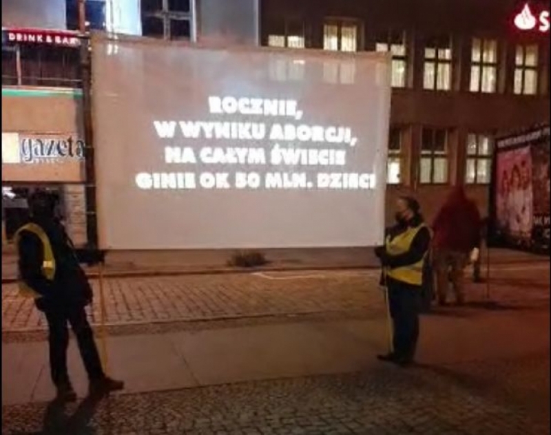 Protest antyaborcyjny we Wrocławiu [WIDEO] - fot. YT