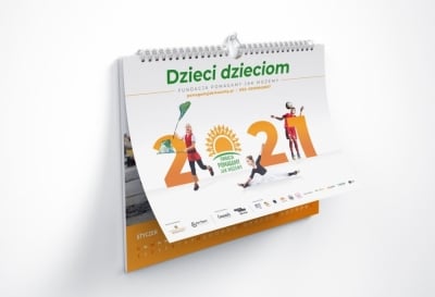 Kalendarz charytatywny &bdquo;Dzieci dzieciom&rdquo; 2021