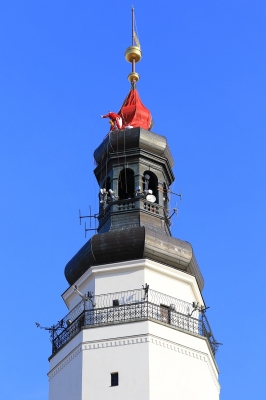 Czapka Mikołaja zawisła na głogowskim ratuszu - 4