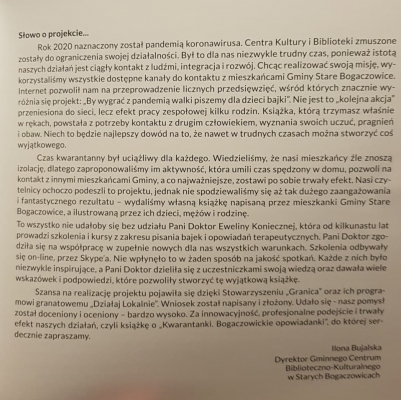 Stare Bogaczowice: W trakcie pandemii pisali bajki. Tak powstały "Kwarantanki" - 2