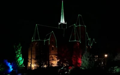 Tłumy wrocławian przed Ogrodem Botanicznym