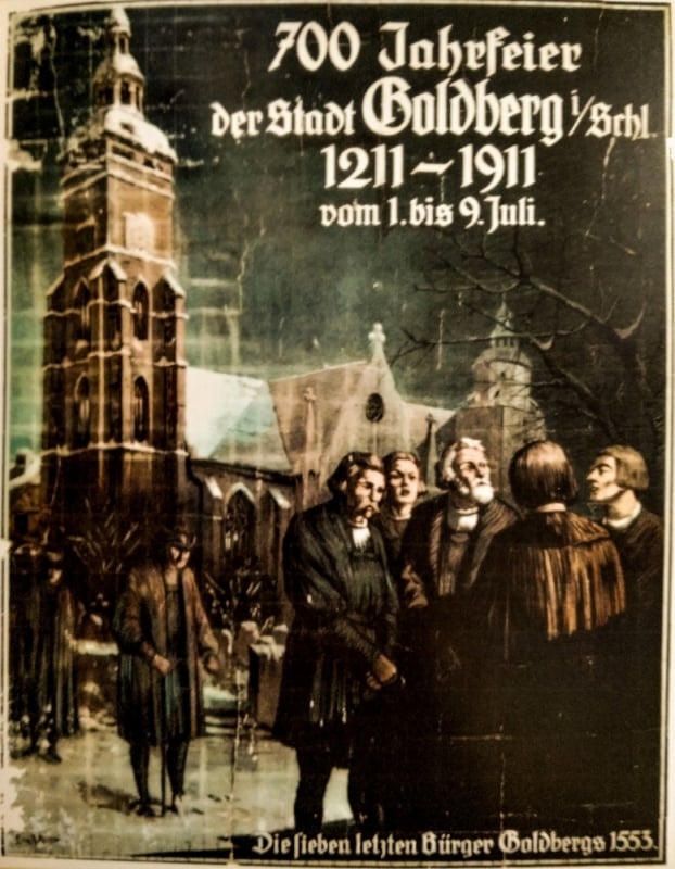 W Złotoryi tym razem nie będzie tradycyjnego kolędowania - fot. obraz P. Becker (1911r)
