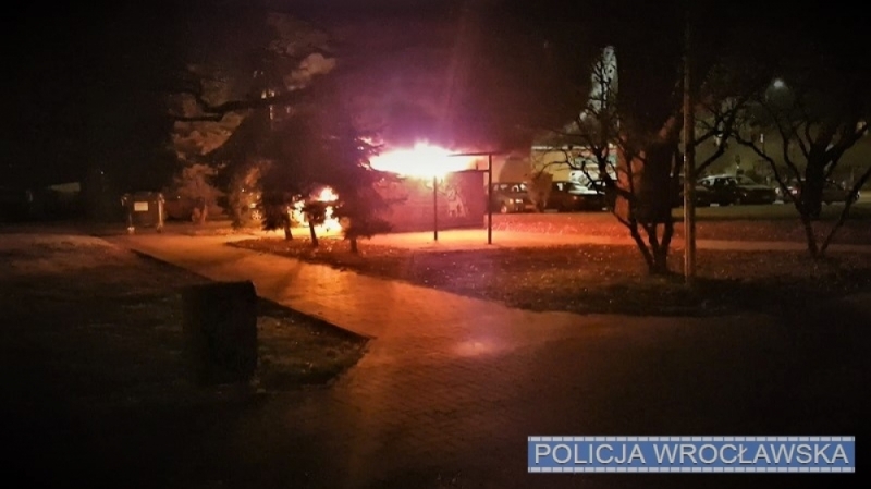 Podpalaczka z Biskupina zatrzymana. To... 78-latka - fot. Policja Wroclaw