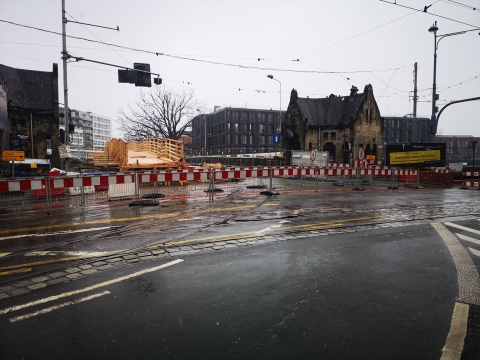 Wrocław: Zmiany przy moście Pomorskim Południowym - 3