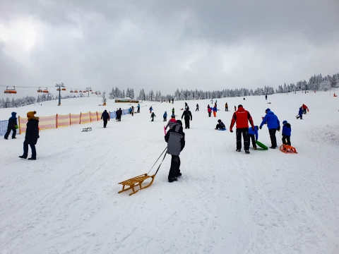 Ostatni weekend ferii. Tłumy w dolnośląskich kurortach [WASZE ZDJĘCIA] - 0