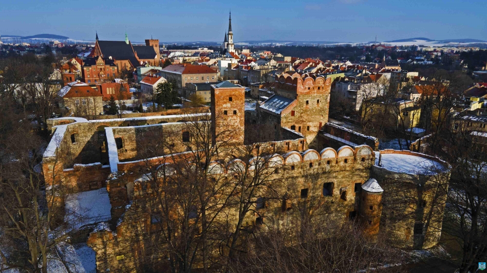 Ruiny zamku w Ząbkowicach Śląskich do remontu  - fot. UM Ząbkowice Śląskie