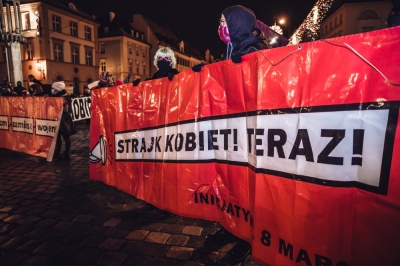 Kolejny protest Strajku Kobiet we Wrocławiu