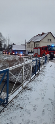 Zagrodno. Ciężarówka wpadła do rzeki. Mieszkańcy bez wody, most zamknięty przez kilka miesięcy [AKTUALIZACJA] - 7