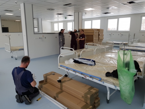 Nowy "blok covidowy" w legnickim szpitalu [ZDJĘCIA] - 1