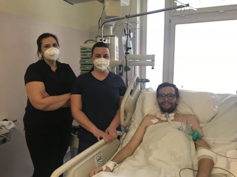 Lekarze nie dali za wygraną. 28-latek, który czekał na przeszczep, wraca do zdrowia - 0
