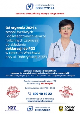 Centrum Medyczne Dobrzyńska czeka na pacjentów  - 0