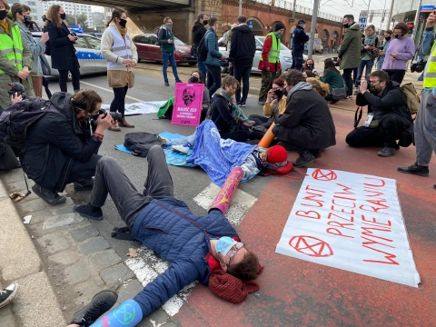 Aktywiści zablokowali centrum Wrocławia [ZDJĘCIA] - 2