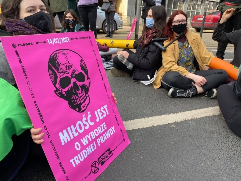 Aktywiści zablokowali centrum Wrocławia [ZDJĘCIA] - 3