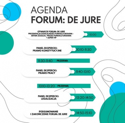 18 marca odbędzie się konferencja ForUM: de Jure  - 0