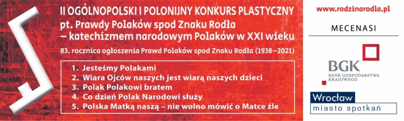 Rusza konkurs plastyczny o Polakach spod znaku Rodła - fot. mat. prasowe