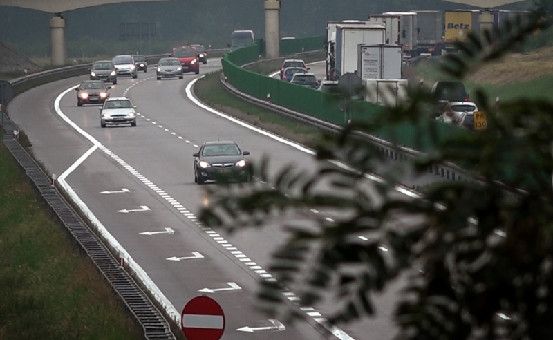 Autostrada A4 zablokowana po wypadku  - fot. archiwum Radia Wrocław (zdjęcie ilustracyjne)