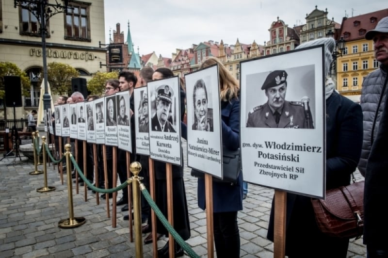Obchody 11. rocznicy katastrofy smoleńskiej - fot. archiwum Radia Wrocław