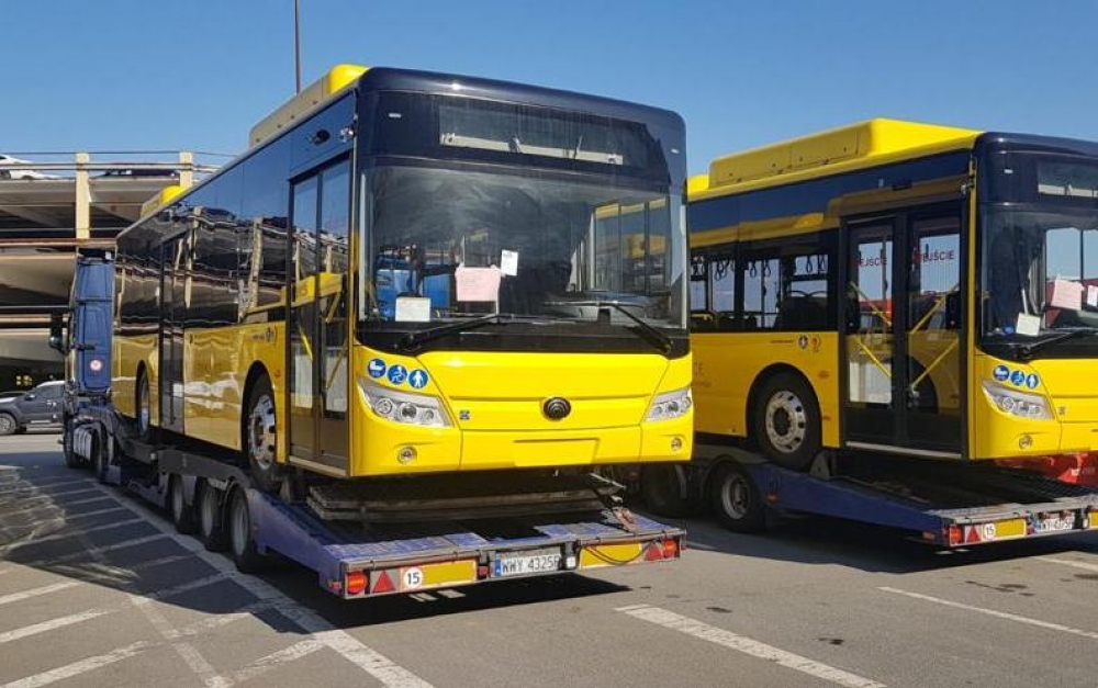 Zeroemisyjne, niskopodłogowe autobusy miejskie są w drodze do Polkowic - fot. UG Polkowice