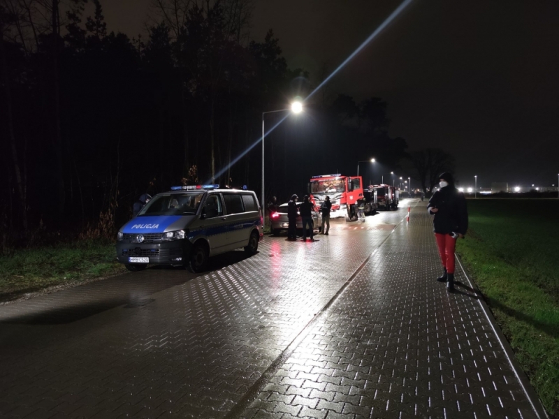 Szczęśliwy finał poszukiwań 8-letniej Małgosi z Kiełczowa. Dziewczynka jest cała i zdrowa – fot. B. Makowska