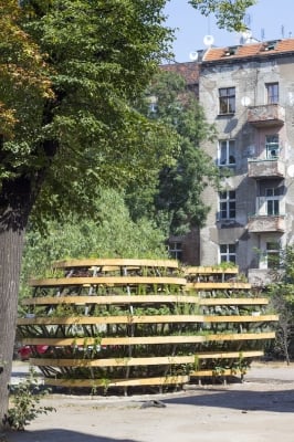 Wrocław: "Nieskończony Zielony" skończony. Instalacja za 80 tysięcy złotych idzie do rozbiórki - 0