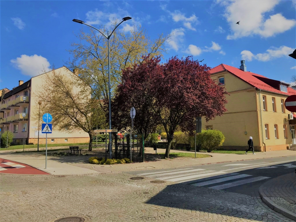 W Polkowicach trwają prace nad pierwszym gminnym parkiem kieszonkowym - fot. UG Polkowice