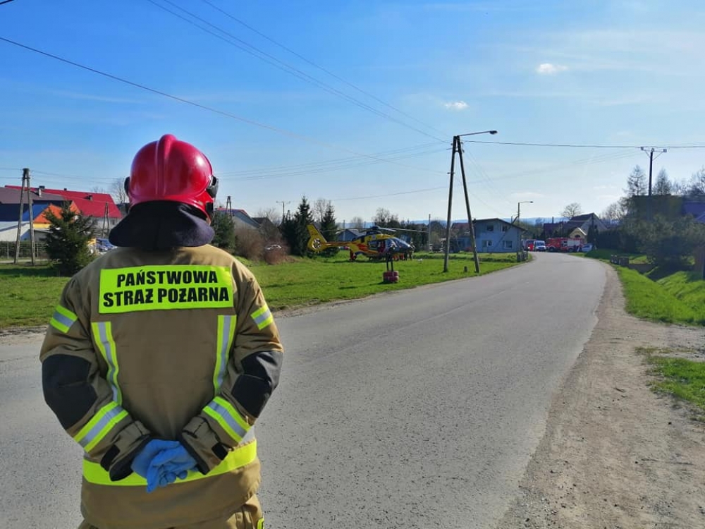 Kłodzko: Dramat na drodze. Nie żyje 10-latka - fot. OSP KSRG Jaszkowa Dolna/Facebook