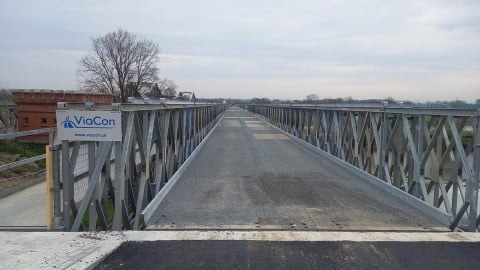 Ścinawa: Ma ponad 414 metrów i jest najdłuższym w Polsce mostem tymczasowym [ZOBACZ] - 1
