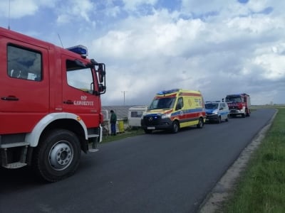 Wypadek przy pracy na farmie fotowoltaicznej. Jedna osoba nie żyje