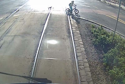 Refleks wrocławskiego motorniczego uratował życie młodego rowerzysty