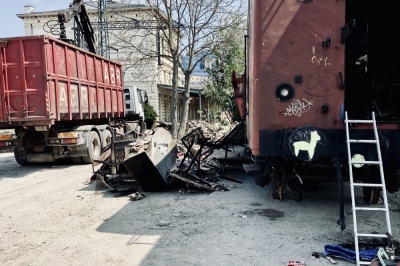 Wrocław: Pożar wagonu przy Dworcu Świebodzkim