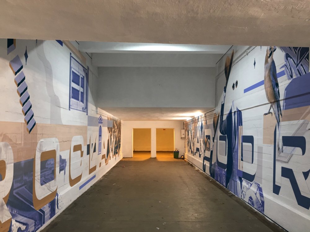 Wymalują mural na Dworcu Nadodrze. Malunek nawiąże do lokalnej historii - fot. kolektyf.com/facebook