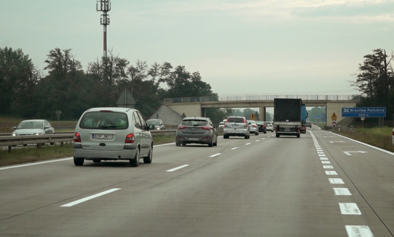 Uwaga kierowcy! Spore korki na autostradzie A4 w kierunku granicy - fot. archiwum Radio Wrocław