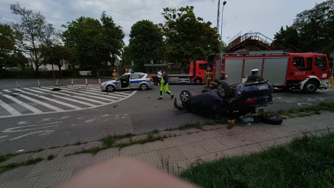 Wrocław: Wypadek na skrzyżowaniu Mościckiego i Koreańskiej - 0