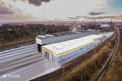 Hala serwisowa Kolei Dolnośląskich z dofinansowaniem Urzędu Marszałkowskiego