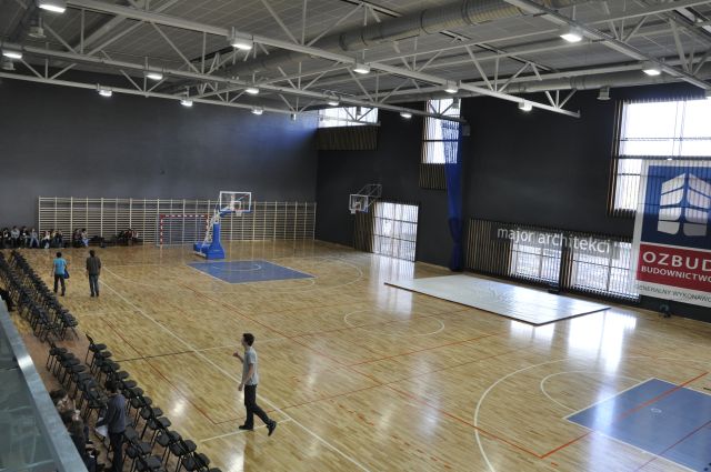 Otwarcie hali sportowej w IX LO