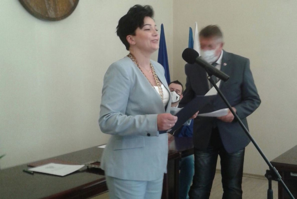 Boguszów-Gorce: Zaprzysiężenie nowej burmistrz - fot. Barbara Szeligowska