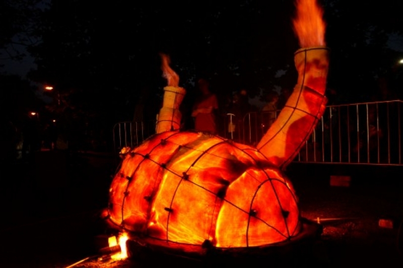 13. Międzynarodowy Festiwal Wysokich Temperatur: "Dzieło ognia" - fot. ASP