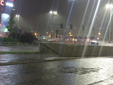 Burze i intensywne opady deszczu na Dolnym Śląsku [WIDEO, AKTUALIZACJA]  - 0