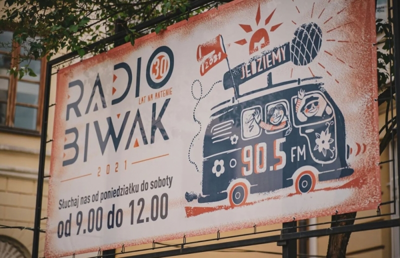 Radio Biwak we Wrocławiu. Zagraliśmy wspólnie z Radiem Rzeszów - fot. Radio Rzeszów