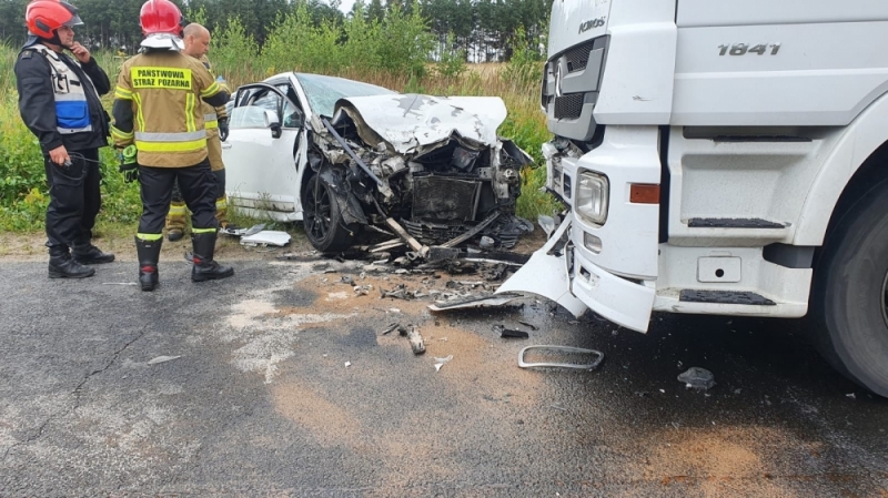 Nie żyje mężczyzna poszkodowany w wypadku w Grębocicach - 112 Polkowice